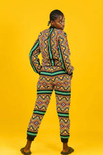 Almighty Arrow African Print Tracksuit Trousers