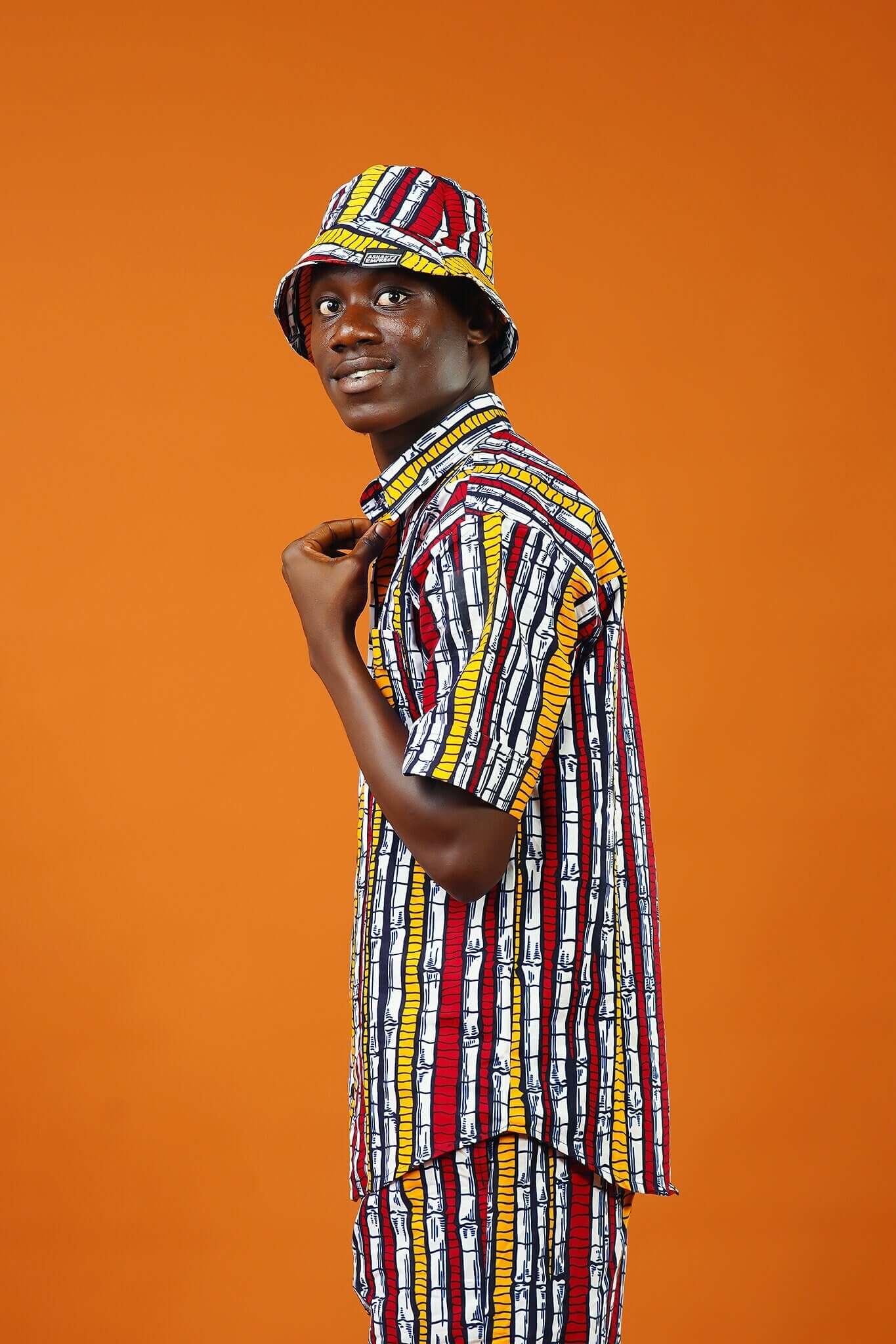 Bamboozle African Print Short Sleeve Shirt