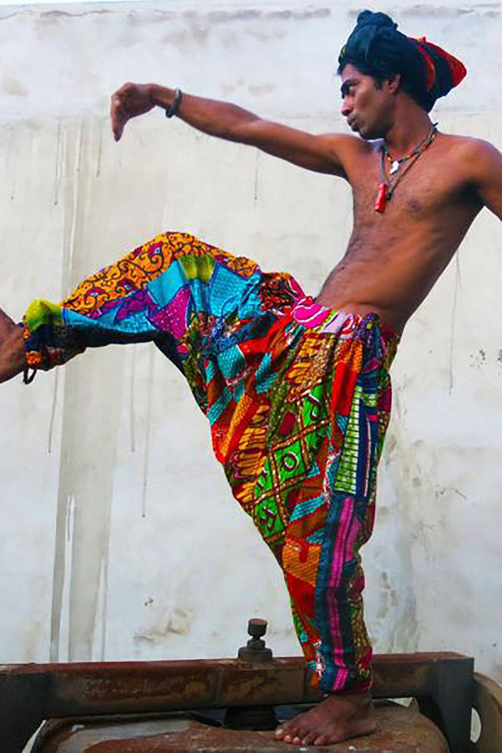 Colour Me Crazy Jokoto Patchwork Harem Pants