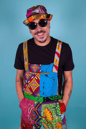 Colour Me Crazy Patchwork Festival Dungarees