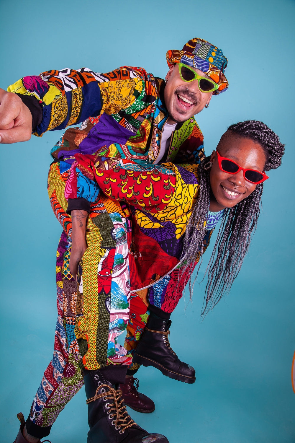 Colour Me Crazy Patchwork Festival Tracksuit Trousers