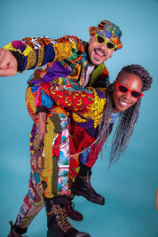 Colour Me Crazy Patchwork Festival Tracksuit Trousers
