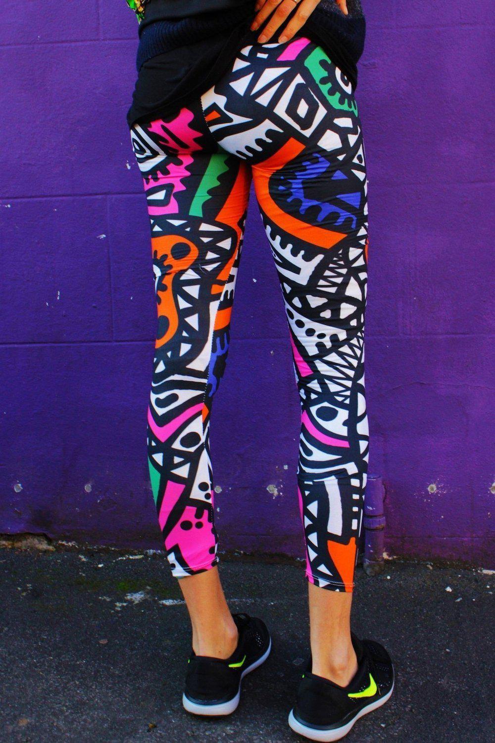 Picasso Pattern Festival Leggings
