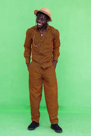 Poppin Panda African Print Trousers