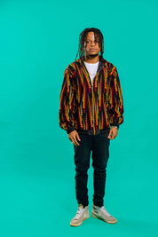 Pattern unisex hoodie