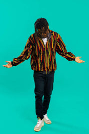 Pattern unisex hoodie