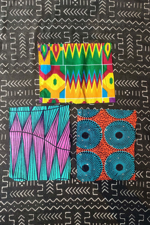 African Print Fabric Offcuts