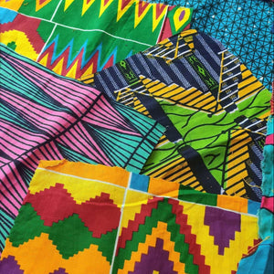 African Print Fabric Offcuts