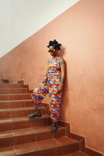 Backless African Print Jumpsuit, One Piece Jumpsuit, Women Jumpsuit, Ankara Jumpsuit, Festival Jumpsuit, Colorful Jumpsuit, Women Overalls