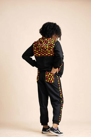 Badaboom African Hoodie-Jackets-Ashanti Empress