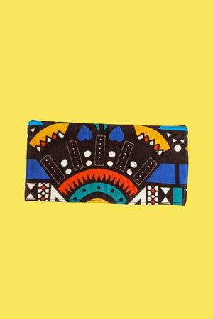 Be Rave African Print Fabric Wallet