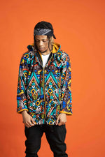 Be Rave African Print Oversize Jacket