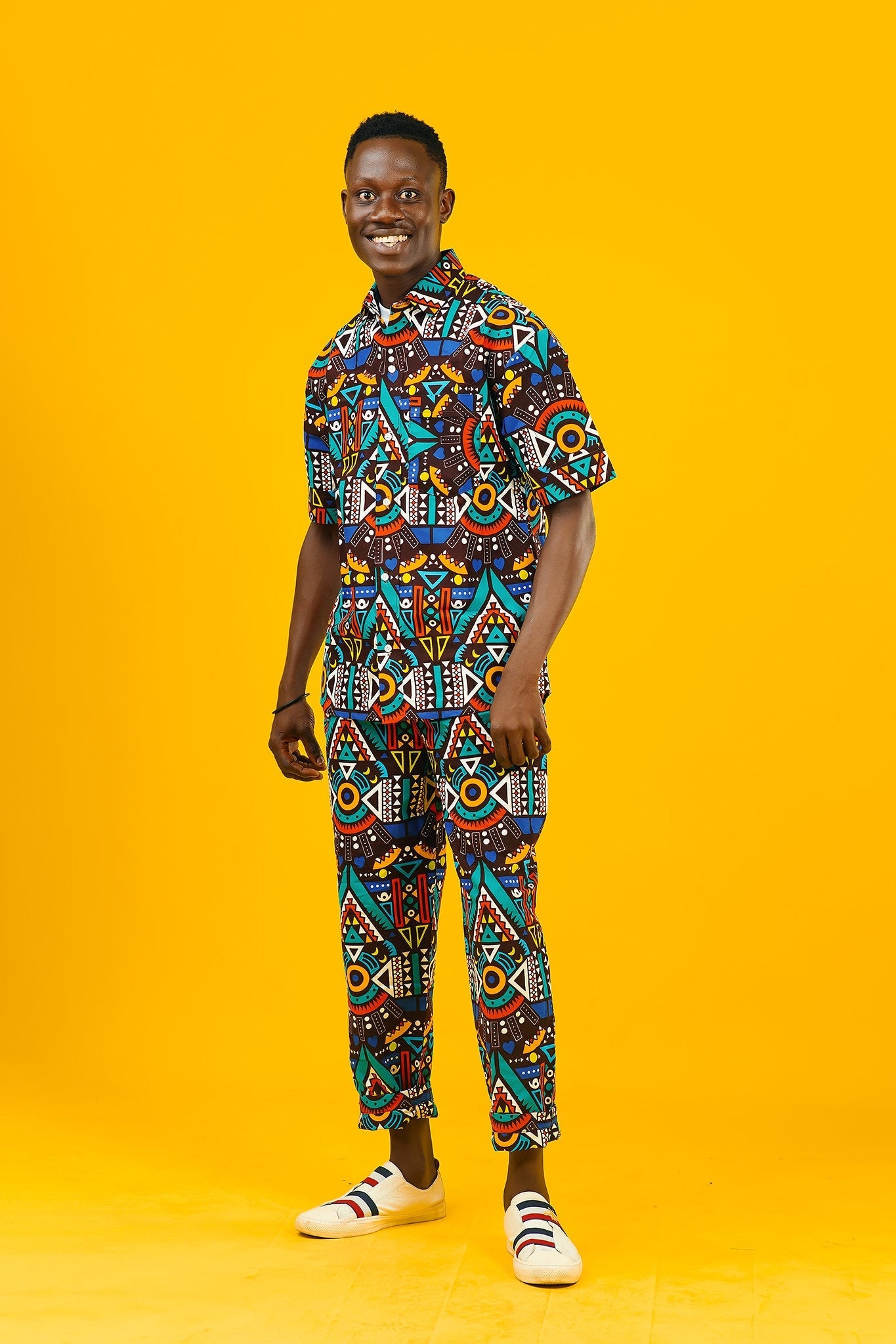 Be Rave African Print Trousers