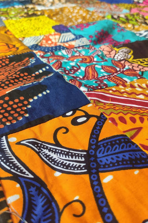 Colour Me Crazy Patchwork African Print Fabric