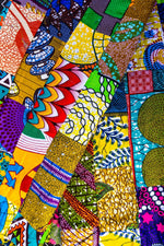 Colour Me Crazy Patchwork African Print Fabric