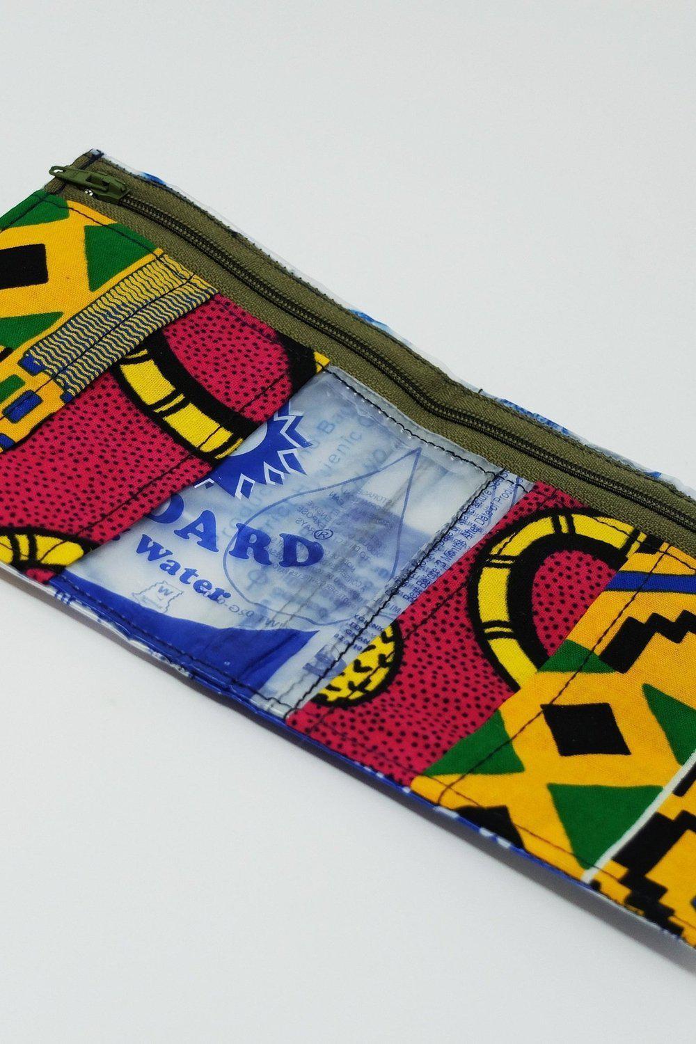 Cool Recycled Fabric Sustainable Wallet