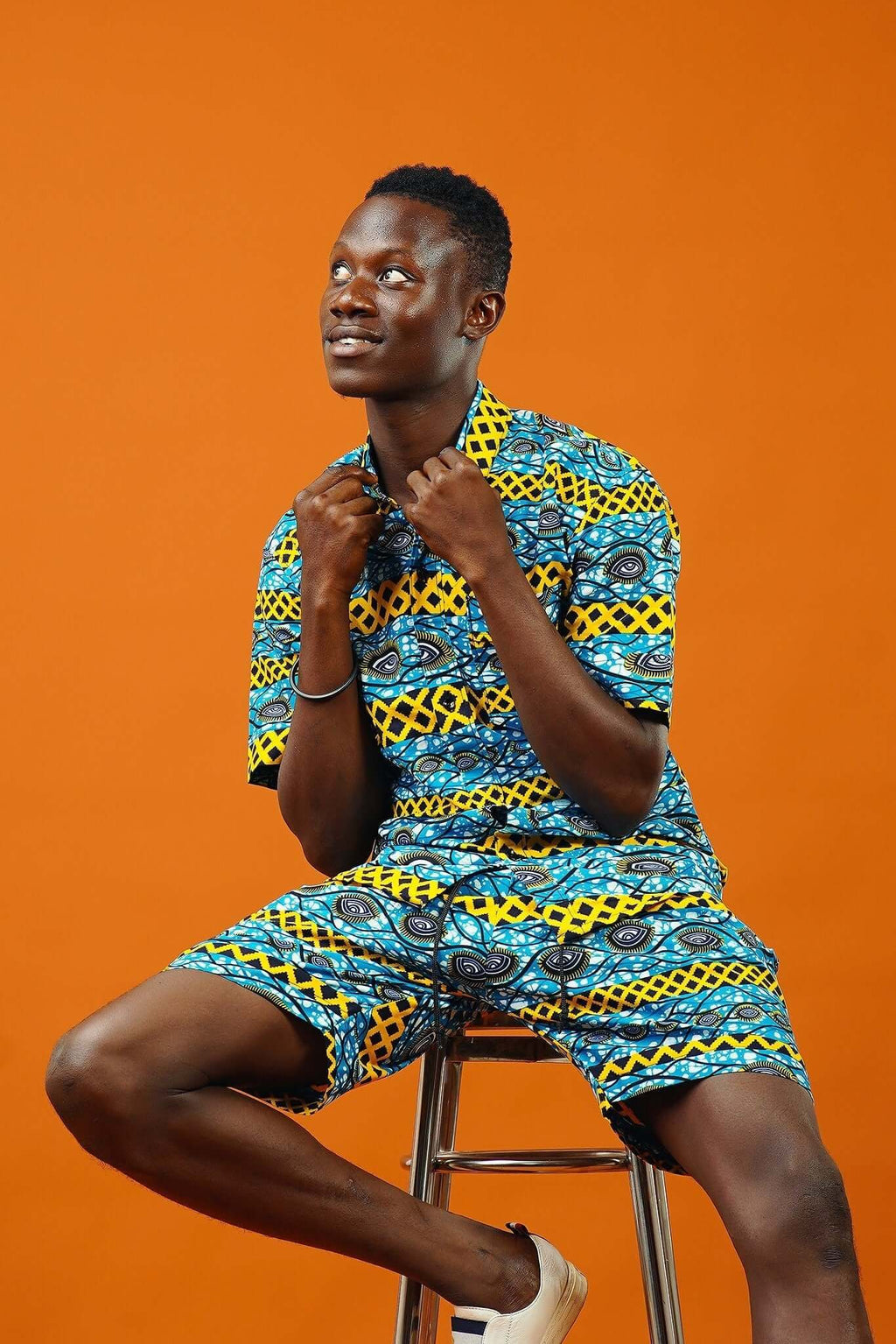 Men Shirt, Short Sleeves Shirt, African Print Shirt, African Fabric, Wax  Print Size M, L &XL 
