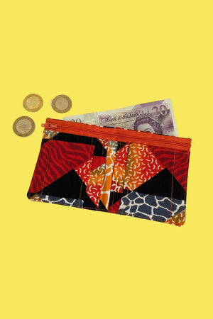 Ankara Fabric Wallet, African Bifold Wallet, Hippie Wallet, Ankara Wallet, Vegan Wallet, Sustainable Wallet, Coin Purse, Mens Wallet, Slim