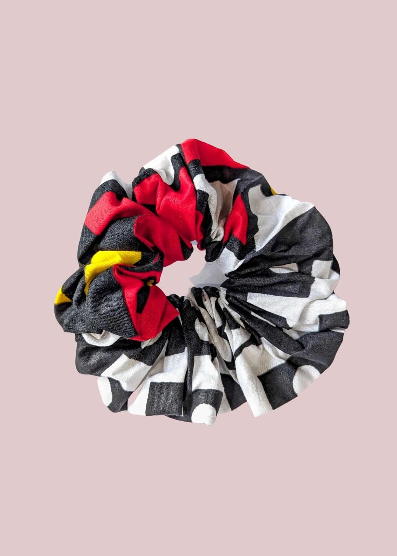 Picasso African Print Hair Scrunchie