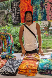 Blue Tie Dye Cotton T-Shirt, Hippie Clothing, Mens Festival Outfit, Colourful T Shirt, Psychedelic Shirt, Unisex Plus Size, Rave Accessories