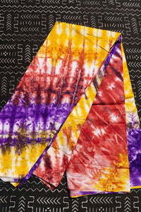 Tie Dye African Print Fabric