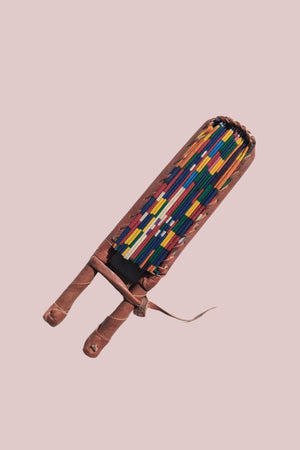 Rainbow Hand Fan, African Print Folding Fan, Vibrant Wall Decor, African Accessories, Colourful Homewares, African Gift Ideas